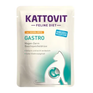 Kattovit Gastro - mit Huhn + Reis 85g