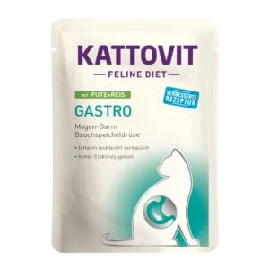Kattovit Gastro - mit Pute + Reis 85g