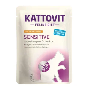Kattovit Sensitive - mit Huhn + Pute 85g