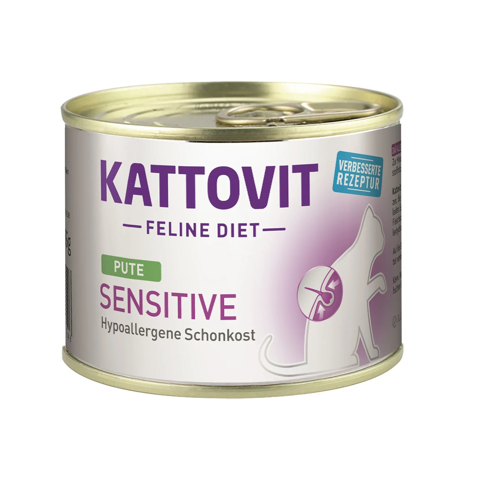 Kattovit Sensitive - Pute 185g