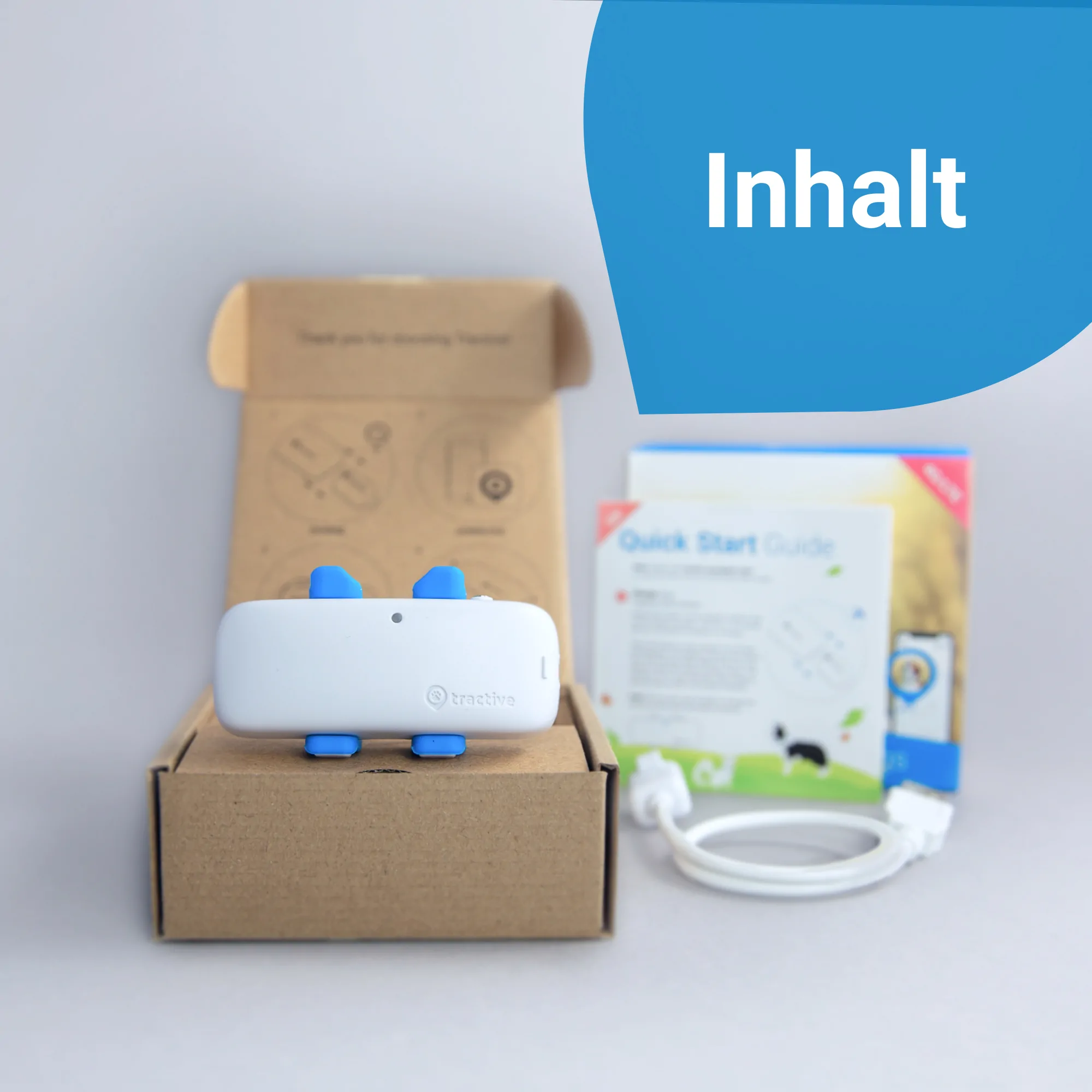 Tractive GPS Tracker 4 LTE Hund kaffee – Bild 7