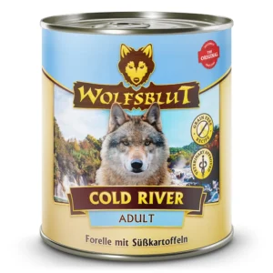 Wolfsblut Adult Cold River - Forelle mit Süßkartoffeln Dose - 800g