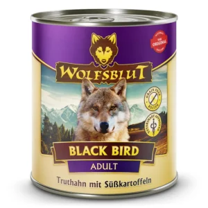 Wolfsblut Adult Black Bird - Truthahn mit Süßkartoffeln Dose - 800g