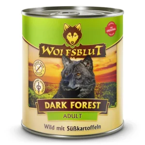 Wolfsblut Adult Dark Forest - Wild mit Süßkartoffeln Dose - 800g