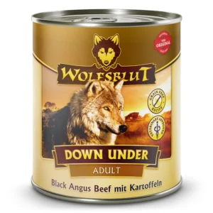 Wolfsblut Adult Down Under - Black Angus Beef mit Kartoffeln Dose - 800g