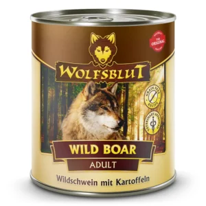 Wolfsblut Adult Wild Boar - Wildschwein mit Kartoffeln Dose - 800g