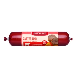 Fleischeslust - Classic Zartes Rind mit Karotten und Hagebutten - 800g