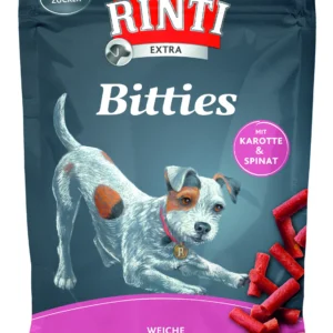 Rinti Bitties Huhn mit Karotten & Spinat 100g