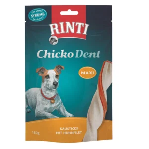 Rinti Chicko Dent Huhn - Gedrehte Kausticks Maxi 150g