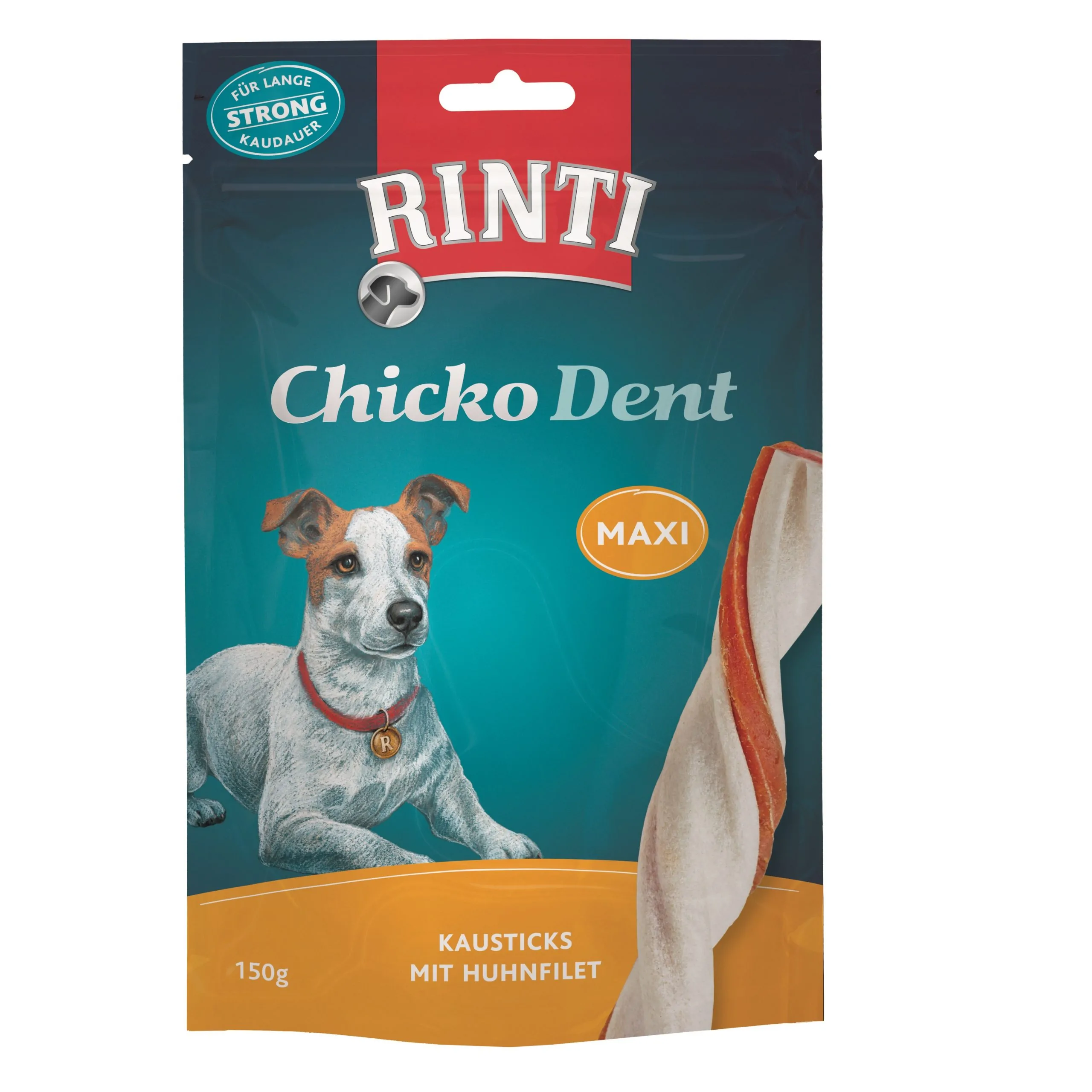 Rinti Chicko Dent Huhn - Gedrehte Kausticks Maxi 150g