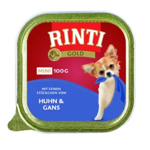 Rinti Gold Mini Huhn & Gans 100g - Schale