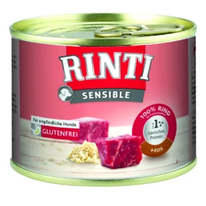 Rinti Sensible Rind + Reis - Dose - 185g