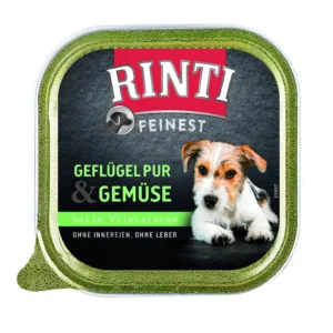 Rinti Feinest Geflügel pur & Gemüse 150g - Schale