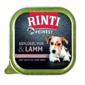 Rinti Feinest Geflügel pur & Lamm 150g - Schale