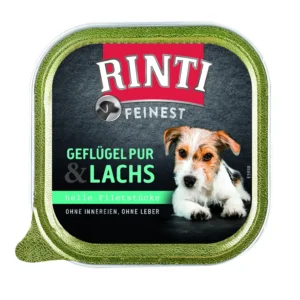 Rinti Feinest Geflügel pur & Lachs 150g - Schale