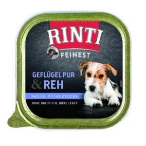 Rinti Feinest Geflügel pur & Reh 150g - Schale
