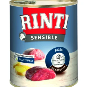 Rinti Sensible Ross, Hühnerleber + Kartoffel - Dose - 800g