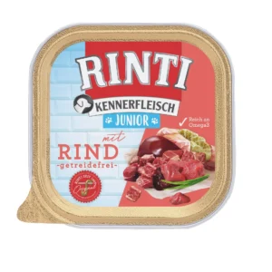 Rinti Kennerfleisch Junior mit Rind 300g (Schale)