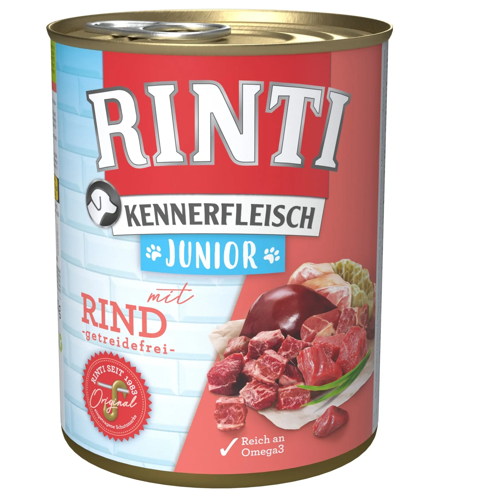 Rinti Kennerfleisch Junior Rind - Dose