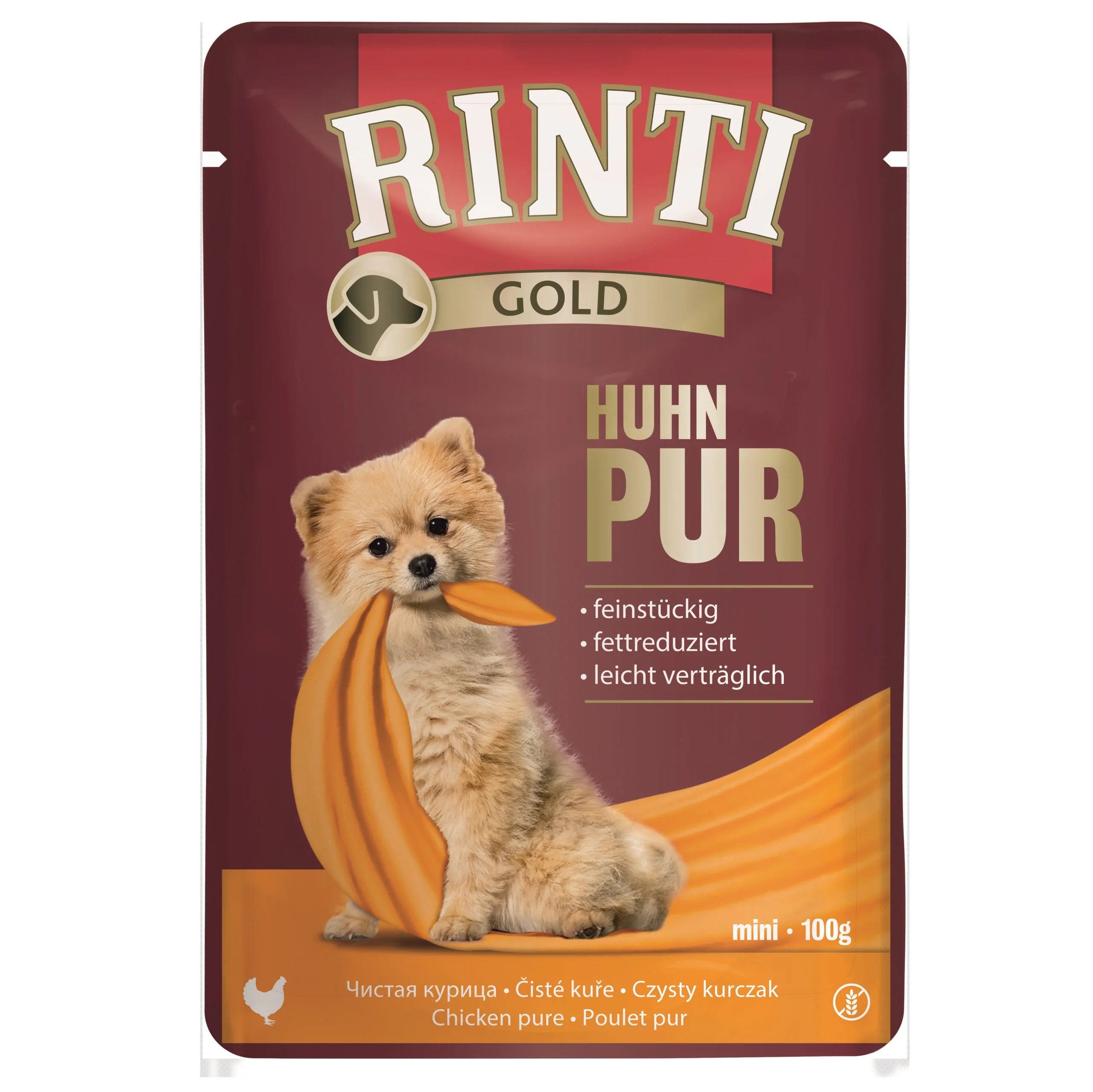 Rinti Gold Huhn Pur 100g - Frischebeutel