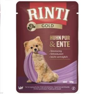 Rinti Gold Huhn Pur & Ente 100g - Frischebeutel