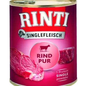 Rinti Singlefleisch Rind pur 400g - Dose - 800g