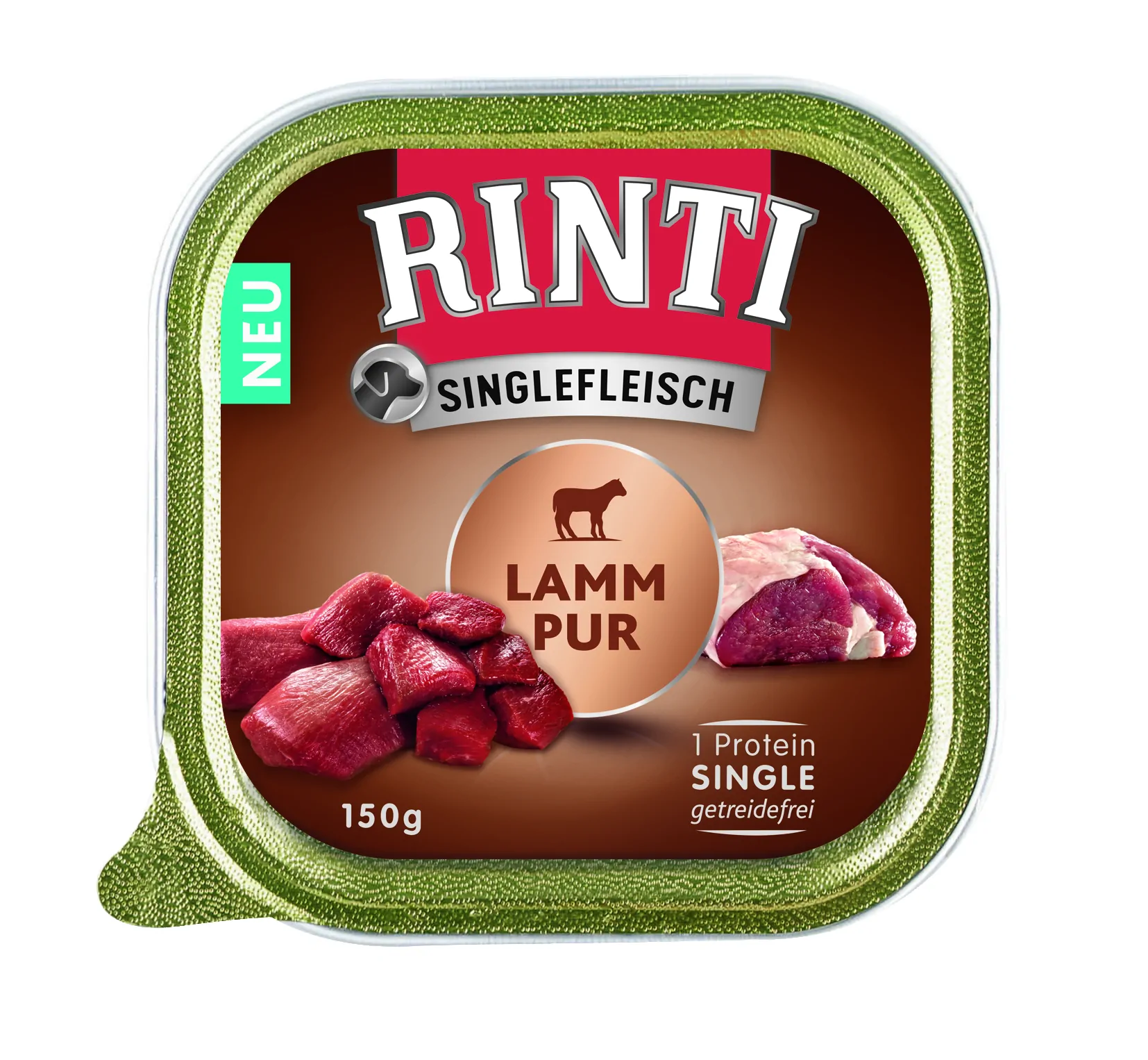 Rinti Singelfleisch Lamm Pur 150g - Schale