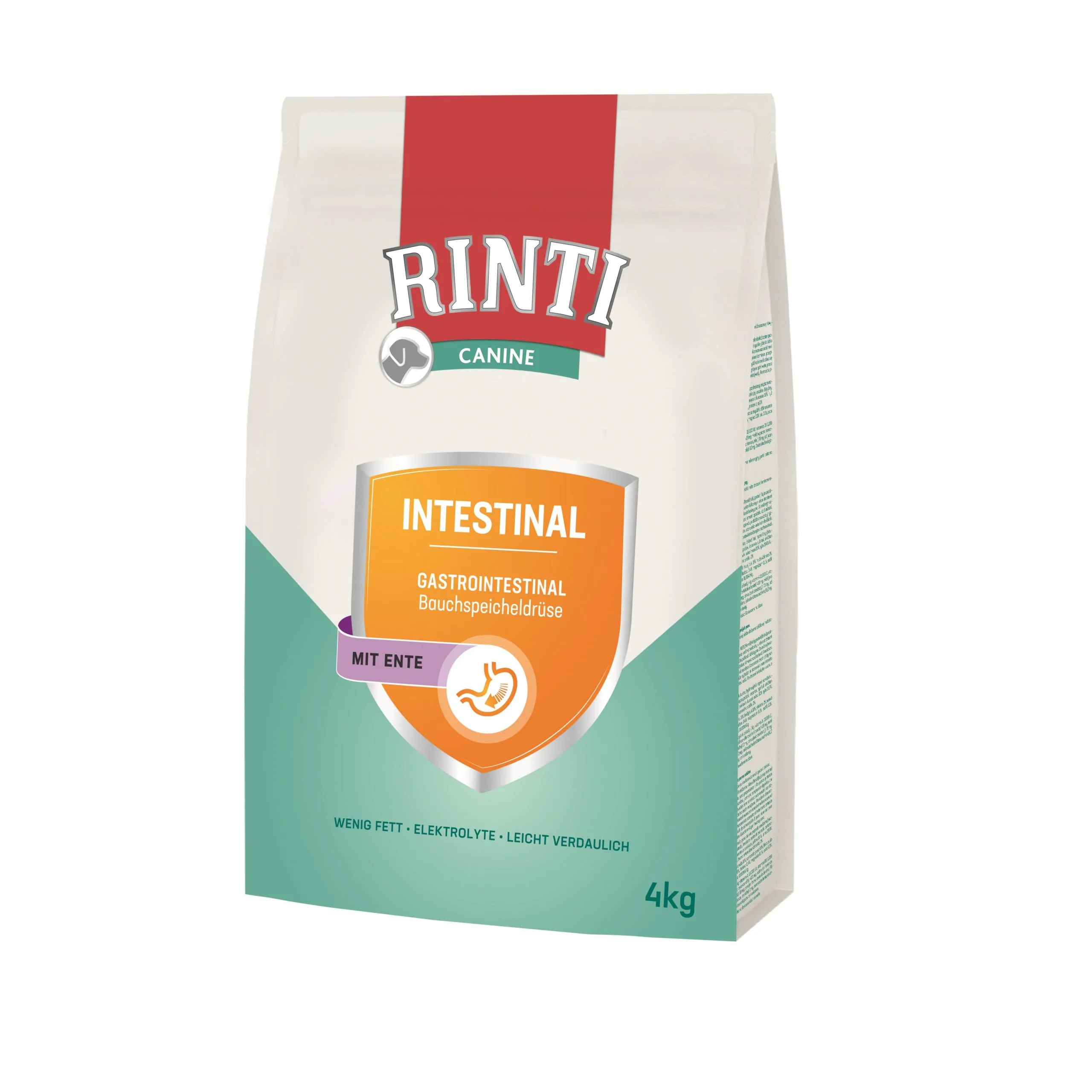 Rinti Canine - Intestinal Ente 4 kg -Beutel-