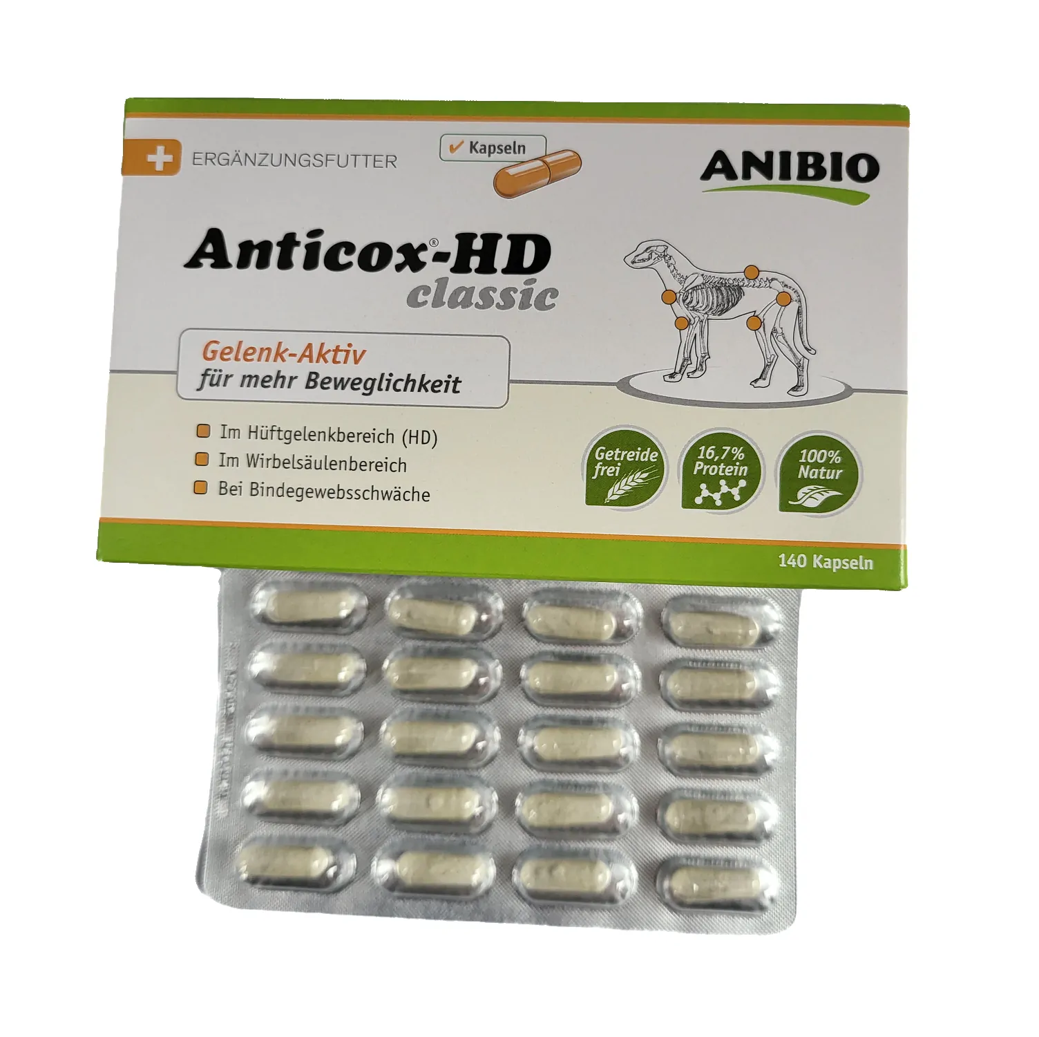 Anibio Anticox-HD classic 140 Kapseln – Bild 2