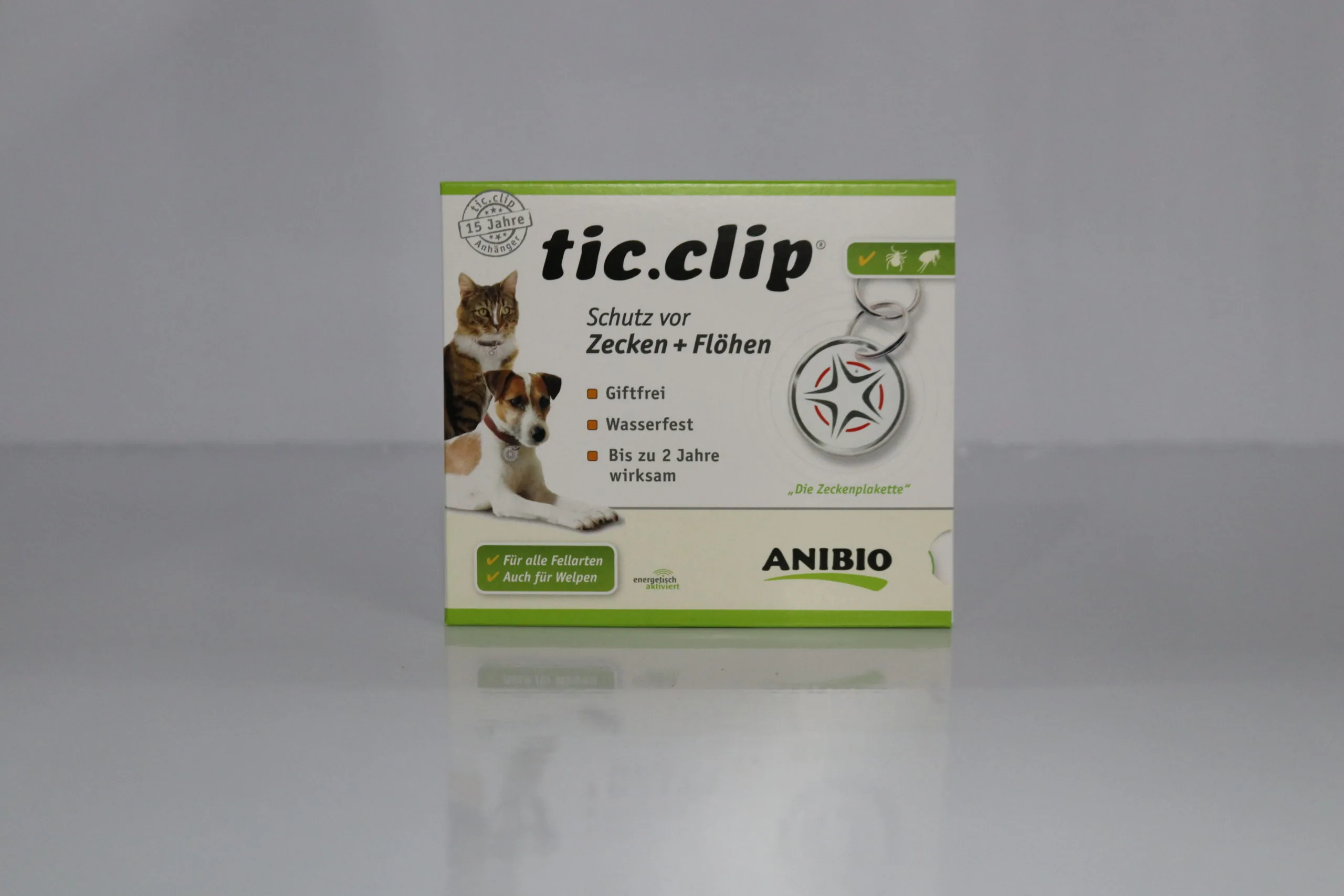 Anibio tic.clip - Schutz vor Zecken und Flöhen