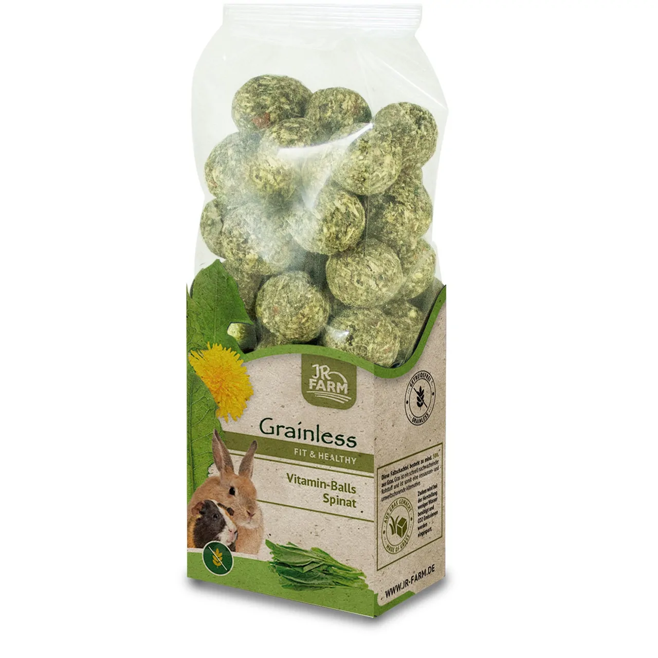 JR-Farm Grainless Health Vitamin-Balls Spinat 150g