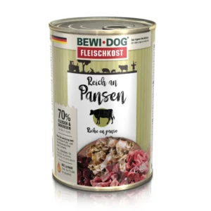 BEWI DOG  Fleischkost reich an Pansen - Dose - 800g