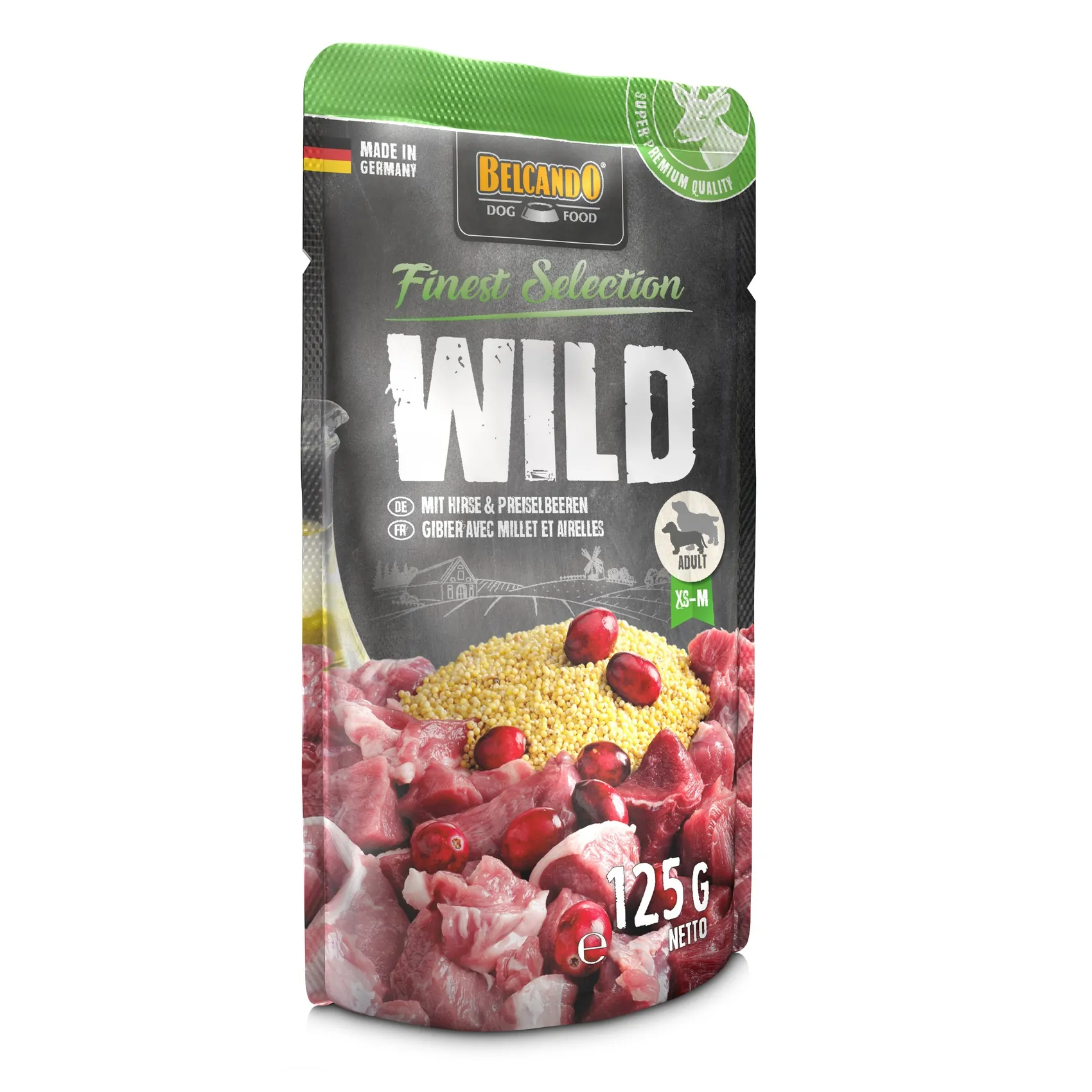Belcando Finest Selection Wild mit Hirse & Preiselbeeren