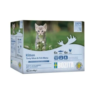 Bozita Kitten Fleisch & Fischmenü 12x85g