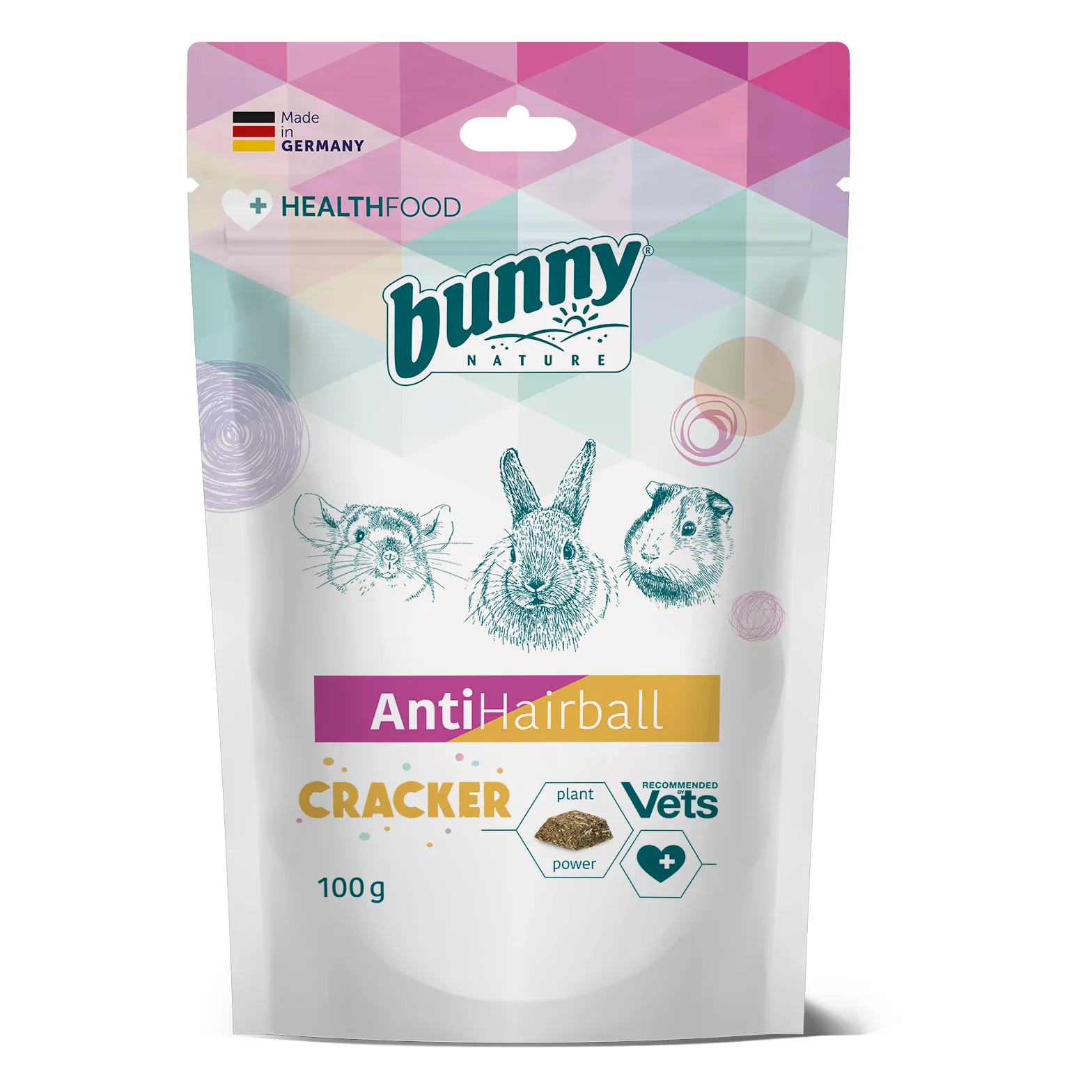 Bunny Nature Healthfood Antihairball Cracker 100g