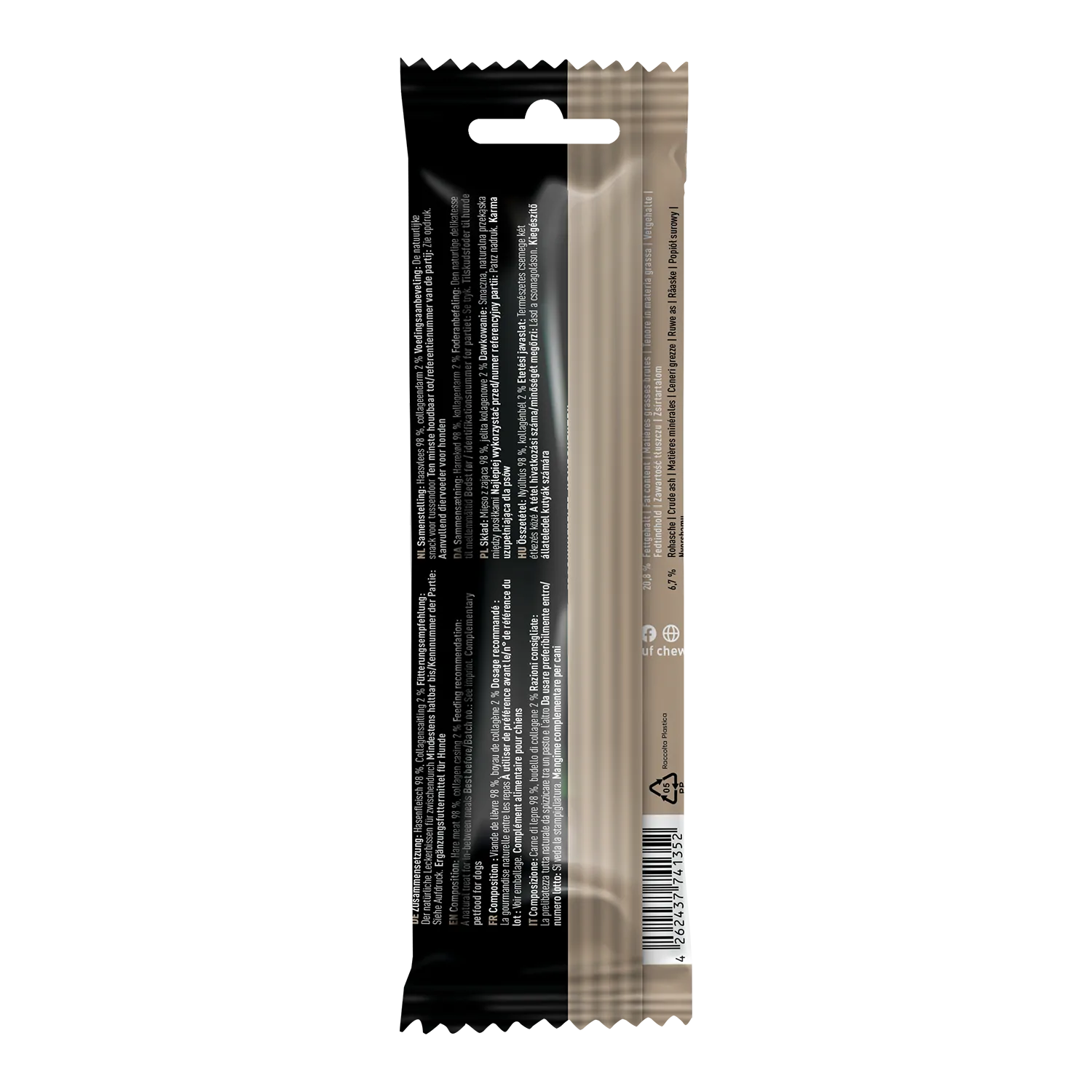 Chewies Hundezigarre Hase 75g – Bild 2