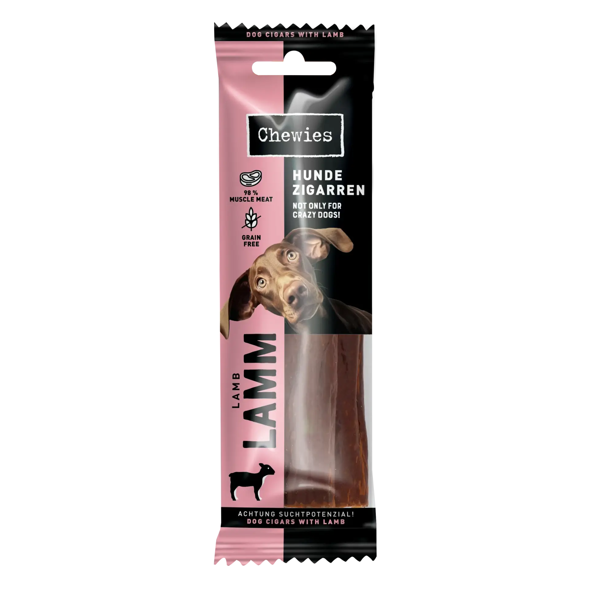 Chewies Hundezigarre Lamm 75g