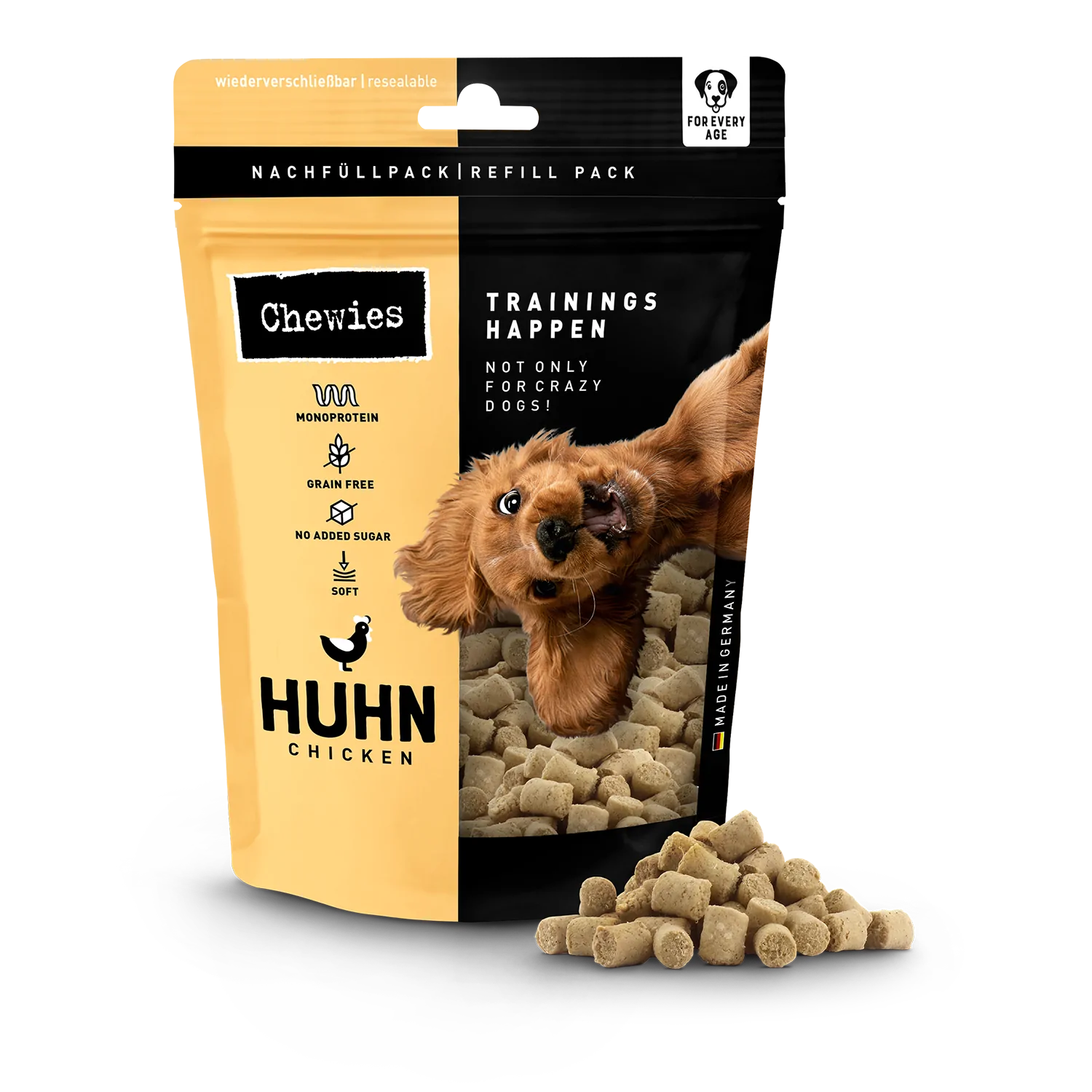 Chewies Trainings-Happen Huhn 175g – Bild 3