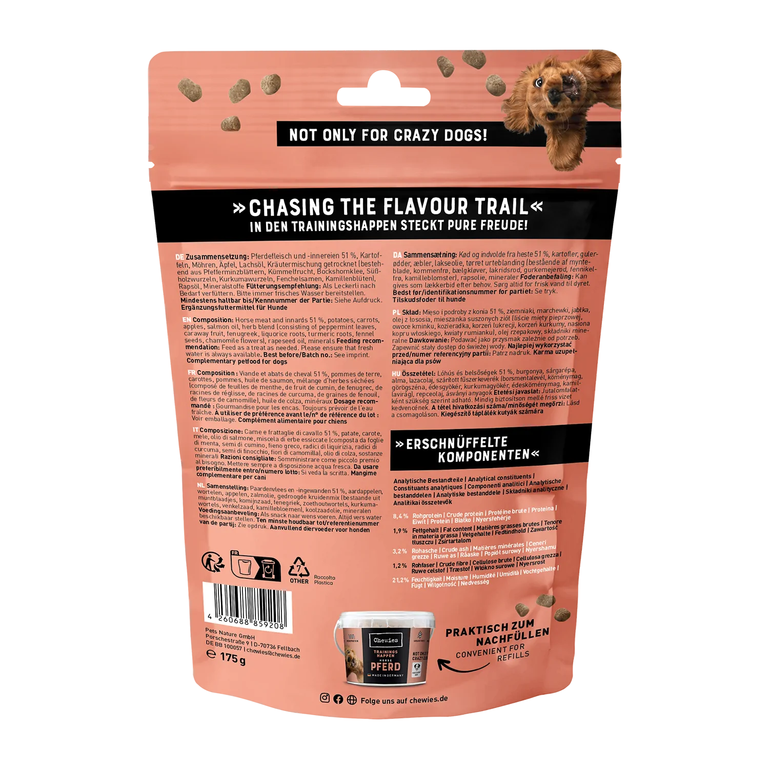 Chewies Trainings-Happen Pferd 175g – Bild 2