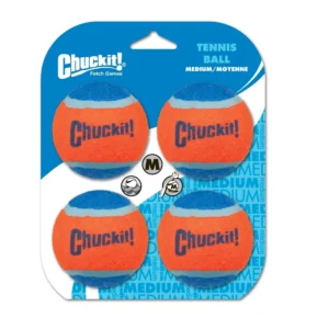 Chuckit Tennis Ball - M (4 Pack)