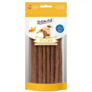 Dokas Dog Snack Sticks mit Hühnerbrust & Rinderleber 60g