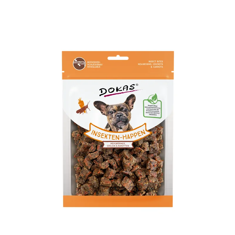 Dokas Insekten-Happen mit Karotte 100g