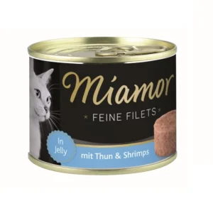 Miamor Feine Filets in Jellly Thun & Shrimps 185g