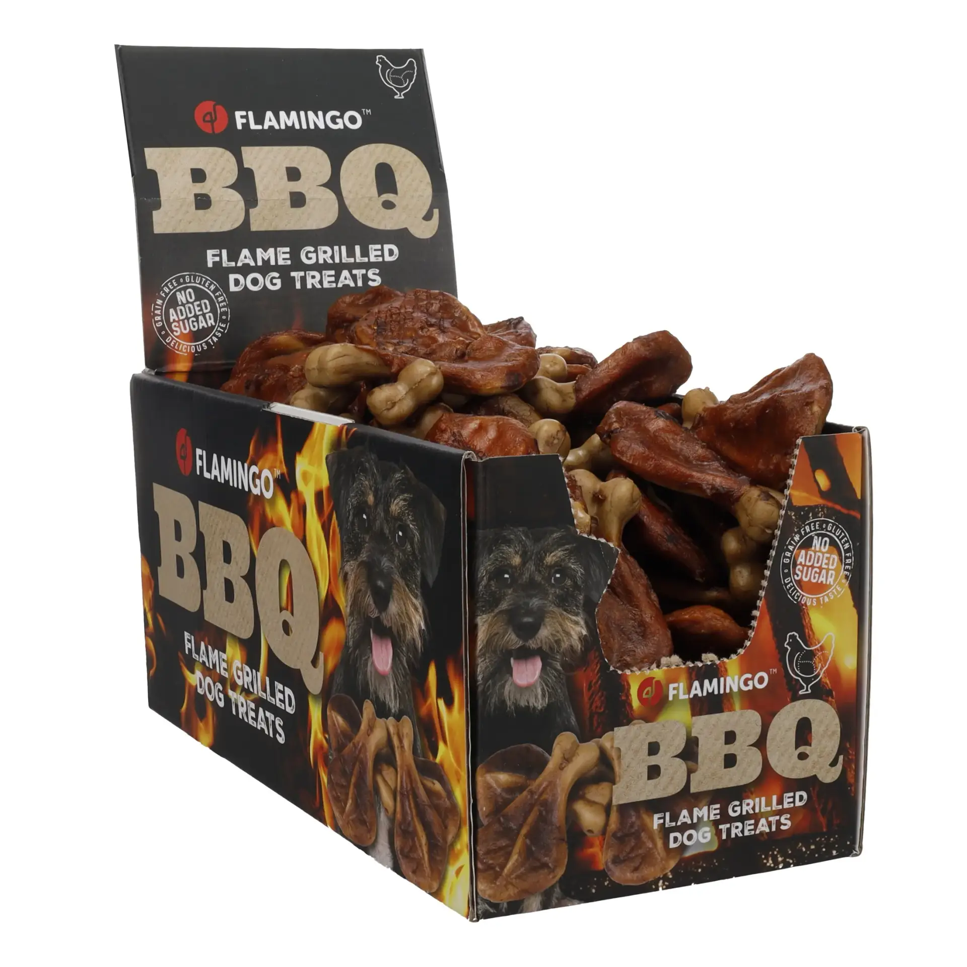 Flamingo Snacks BBQ Kotelett mit Huhn 1Stück lose ca.32g – Bild 2