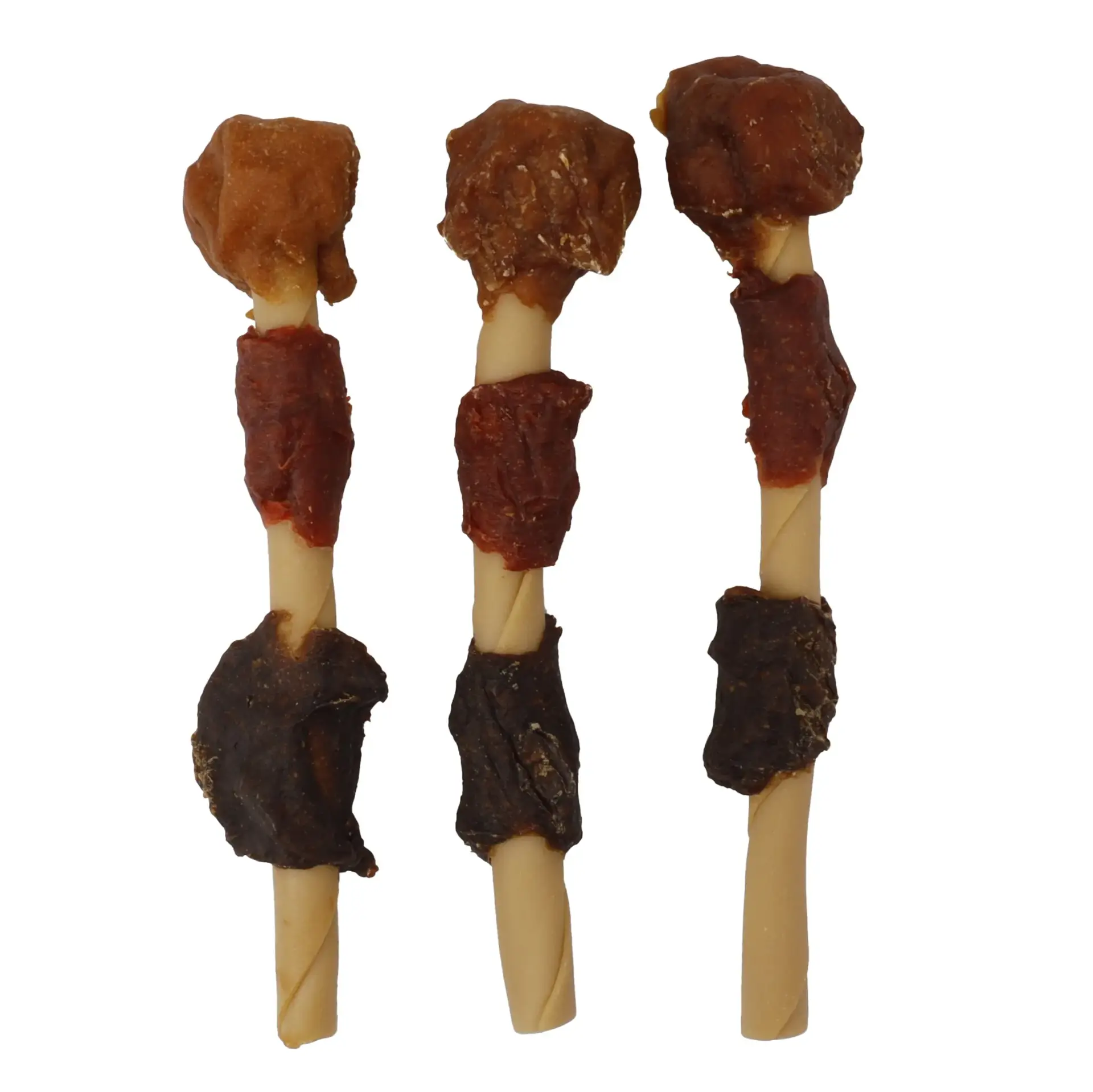Flamingo Snacks BBQ Sate mit Huhn & Ente 1Stück lose ca.17g