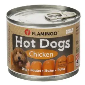 Flamingo Snacks Cocktail mini Würstchen mit Huhn 120g