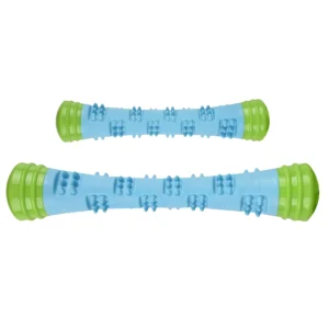 Flamingo Spielzeug TPR Spector Stick blau/grün - 23cm