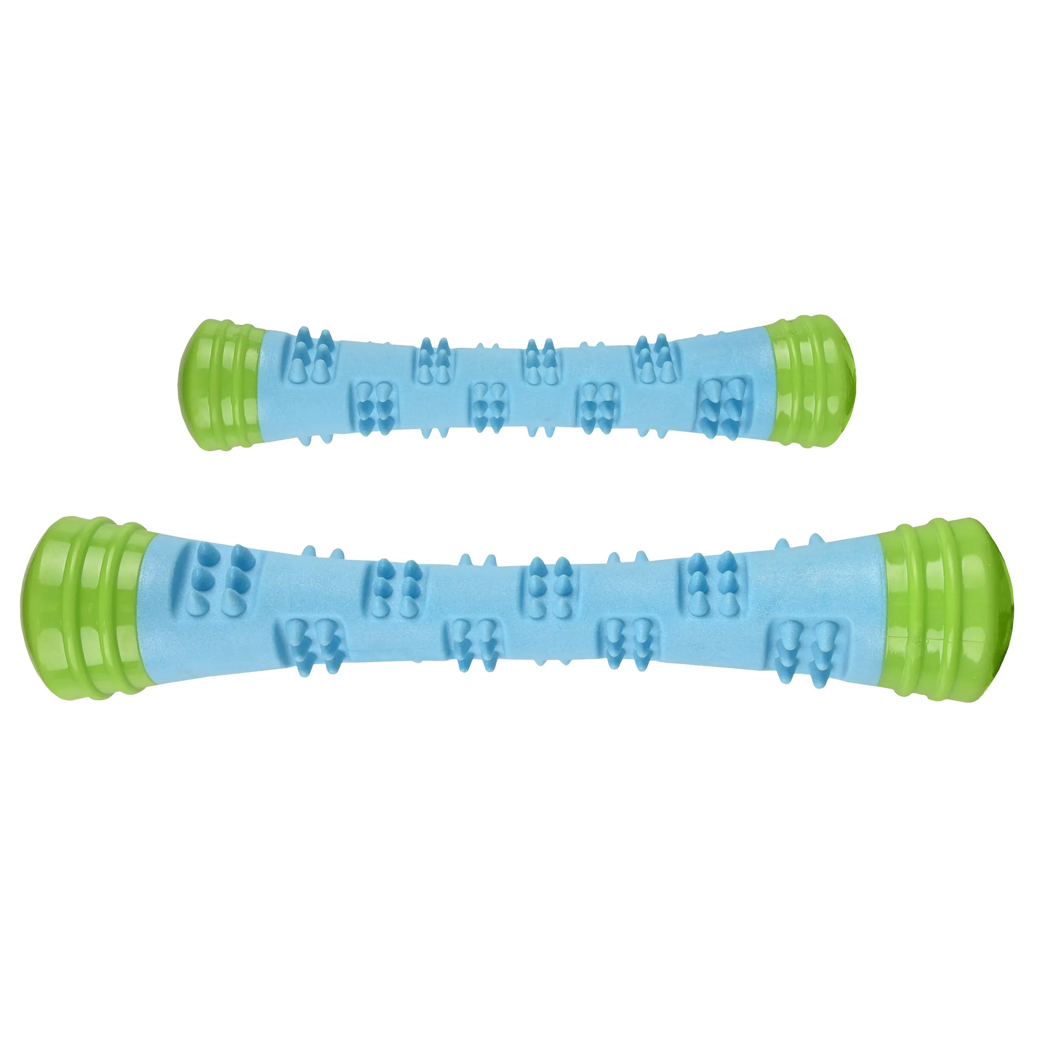Flamingo Spielzeug TPR Spector Stick blau/grün