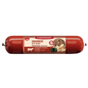 Fleischeslust - Rindermenü mit Pastinake, Haselnuss & Seealge 400g