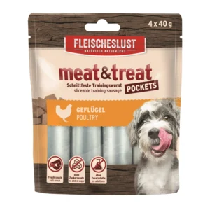 Fleischeslust - meat & treat Geflügel - 4 x 40g